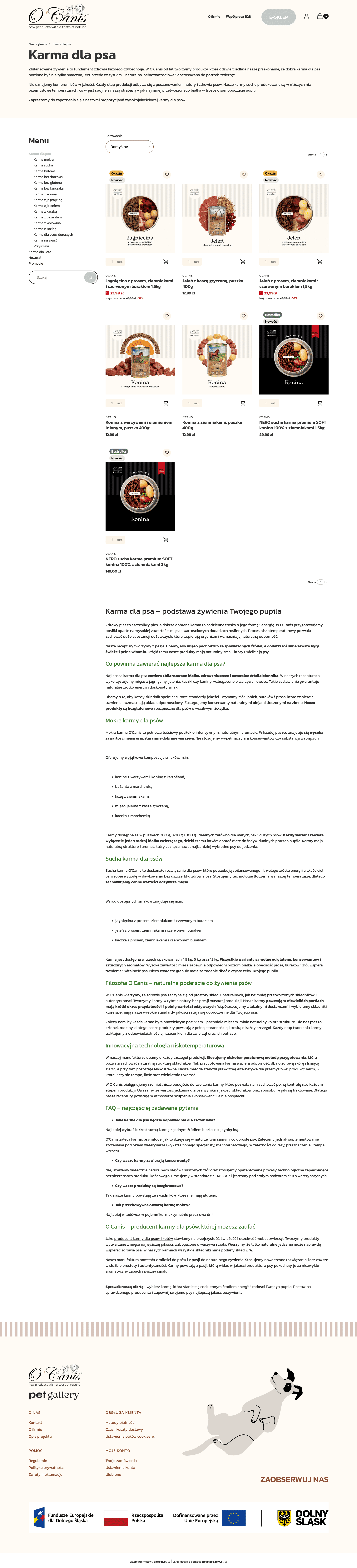 Lista produktów
