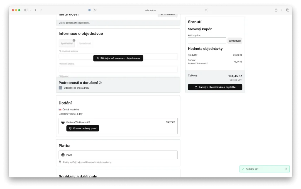 Integracja Packeta/Zásilkovna - zagraniczne formy dostawy Shoper