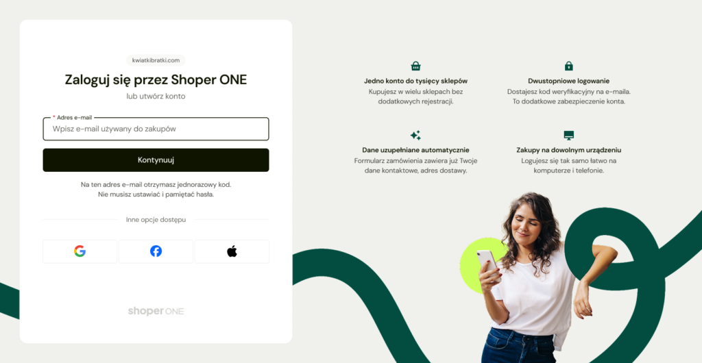 Shoper ONE, czyli logowanie bez hasła w sklepie internetowym. Jak działa i czy warto je wdrożyć?